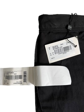 Брюки мужские ARMANI EXCHANGE черные льняные, размер 32