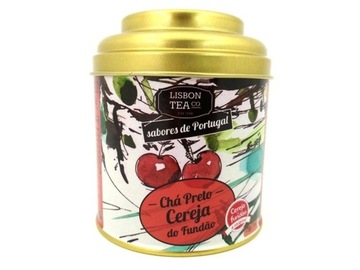 ЧЕРНЫЙ ЧАЙ С ВИШНЕЙ И ФУНДÃО (ПОРТУГАЛЬСКИЙ ЧАЙ)