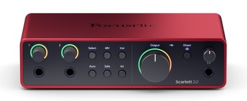 FOCUSRITE SCARLETT 2i2 4RD 4GEN + ПРОГРАММНОЕ ОБЕСПЕЧЕНИЕ