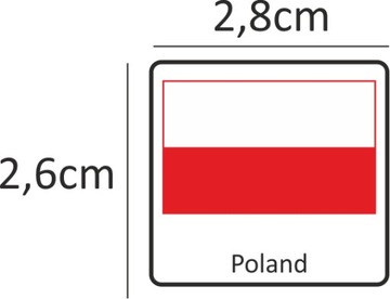 Flagi państw naklejki 249szt
