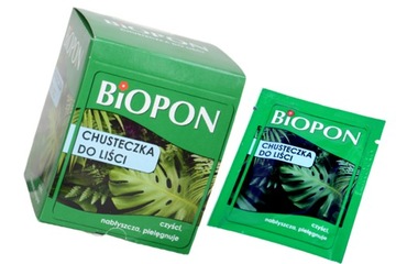 BIOPON CHUSTECZKA DO LIŚCI KWIATÓW NABLYSZCZA