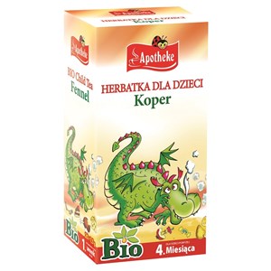 APOTHEKE BIO HERBATKA DLA DZIECI KOPER WŁOSKI EKOLOGICZNA 30g
