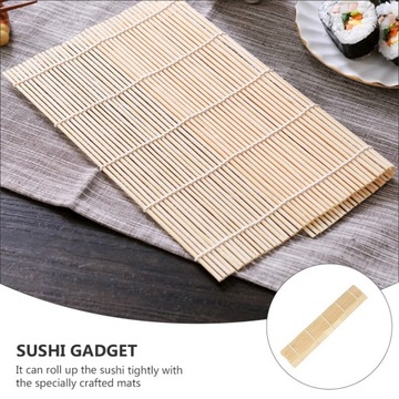 Бамбуковый коврик для скалки для суши.