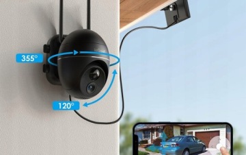 PTZ SOLAR IP WIFI 4X ZOOM 3MPx 2K БАТАРЕЙНАЯ КАМЕРА 2шт
