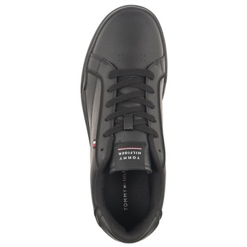 Buty Sneakersy Męskie Tommy Hilfiger Lo Cup Czarne