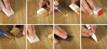 Wypełniacz DREWMIX MAT wosk do naprawy drewna olejowanego ubytków BRZOZA