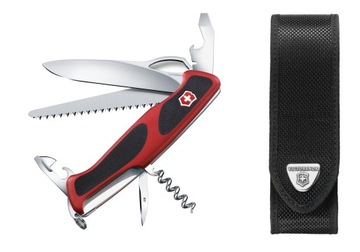 Victorinox 0.9563.MC, scyzoryk Ranger 79 M Grip + etui Nylon 4.0505.N