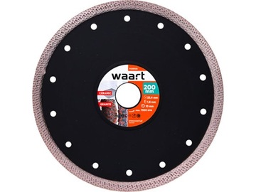 TARCZA DIAMENTOWA DO GRESU GRANITU 200mm WAART