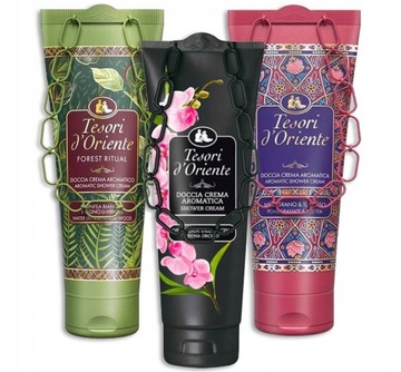 TESORI Żele pod prysznic MIX Forest Persian Orchid