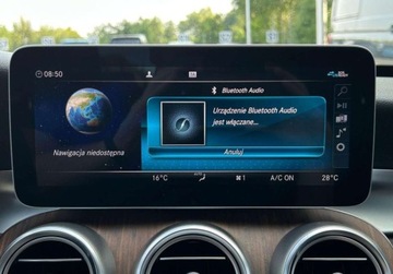 Mercedes Klasa C W205 Kabriolet Facelifting 1.5 200 184KM 2019 Mercedes-Benz Klasa C Kamera 360, Podgrzewane fotele, Tempomat, Salon PL,, zdjęcie 38