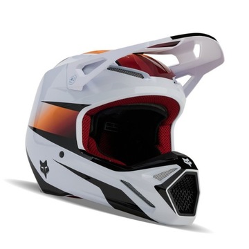 Kask cross enduro quad FOX V1 Flora WHITE S