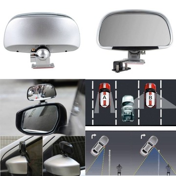 УНИВЕРСАЛЬНОЕ ДОПОЛНИТЕЛЬНОЕ АВТОМОБИЛЬНОЕ ЗЕРКАЛО БОКОВОЕ СМЕРТЯЯ ЗОНА ЛЕВОЕ ПРАВОЕ