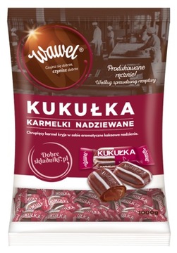 Cukierki Wawel Kukułki karmelki z nadzieniem 1kg