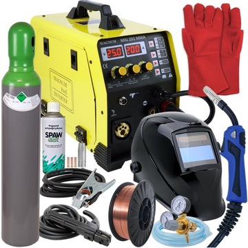 Spawarka MIGOMAT zestaw Magnum MIG 201 MMA TIG 3w1