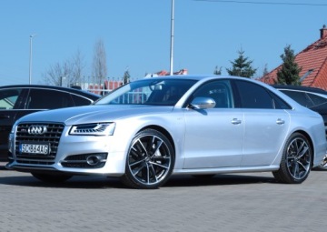 Audi A8 D4 S8 Facelifting 4.0 TFSI 605KM 2016 Audi S8 Plus 605koni Matrix Night View Ceramika Wentyle dociąg 360° Webasto, zdjęcie 3