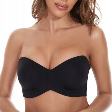 Biustonosz samonośny wielokolorowy Backless r