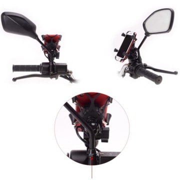 ДЕРЖАТЕЛЬ ДЛЯ МОТОТЕЛЕФОНА С USB-ЗАРЯДКОЙ