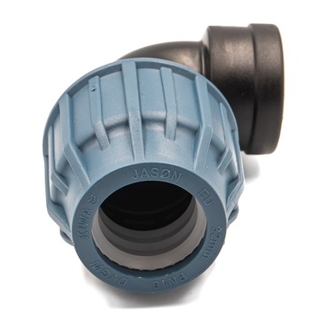 КОЛЕНО 32 x 1'' GW ПП 16 БАР ДЛЯ ВОДОПРОВОДНЫХ ТРУБ ПЭ