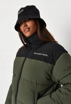 MISSGUIDED PUCHOWA KURTKA LOGO KP0 XXH__XXS