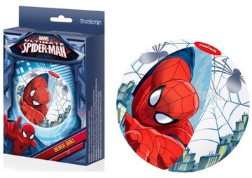 Bestway Piłka plażowa dmuchana Spiderman 51 cm 98002