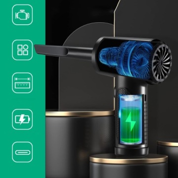 МОЩНЫЙ ЭЛЕКТРОВЕНТИЛЯТОР СЖАТОГО ВОЗДУХА ПЫЛЕВЫЙ КОМПРЕССОР 2в1