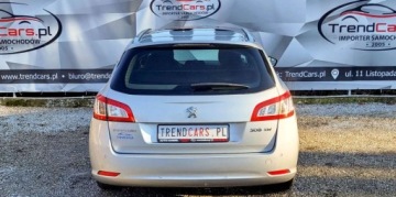 Peugeot 508 I SW 2.0 HDi FAP 140KM 2011 Peugeot 508 2.0 HDI 140 KM Navi Panorama bezwypadkowy Ksenon OPLACONY Gwar, zdjęcie 8