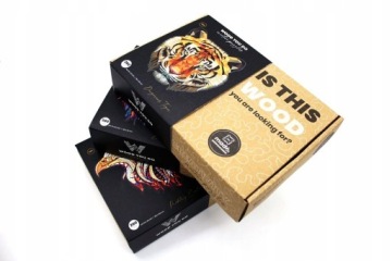 Пазл деревянный LYNX DISCREET LYNX А4