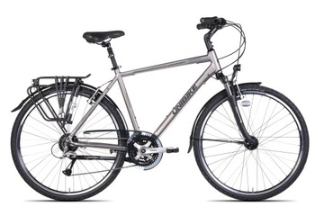 ВЕЛОСИПЕД UNIBIKE VOYAGER GTS ГРАФИТОВЫЙ, рама 23 ДЮЙМА