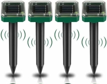 2 сильных отпугивателя солнечных кротов VOLES MOLES STRONG x 2 XXL