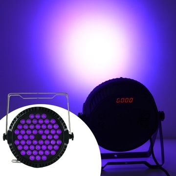 Светодиодный прожектор PAR 80W 54 Lumiled RGB DMX Firefog диоды