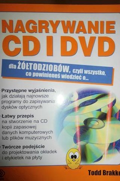 Nagrywanie CD I DVD - Todd Brakke