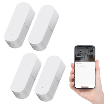 ZIGBEE TUYA Датчик вибрации 2 шт.