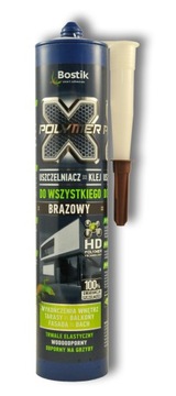 X-POLYMER USZCZELNIACZ KLEJ DO WSZYSTKIEGO brązowy
