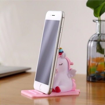 ПОДСТАВКА ДЕРЖАТЕЛЬ ДЛЯ ТЕЛЕФОНА ДЕТСКИЙ СИЛИКОНОВЫЙ ЕДИНОРОГ