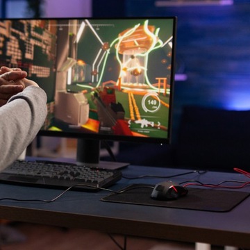 КОВРИК ДЛЯ ОФИСНОЙ ИГРОВОЙ МЫШИ, ЧЕРНЫЙ