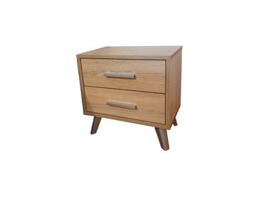 ZUMA stolik nocny szafka DĄB SONOMA KOMODA 45 cm