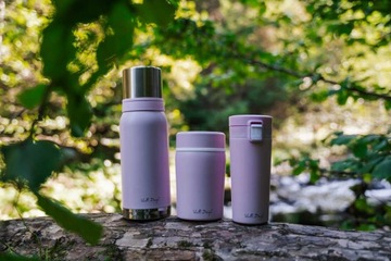 ТУРИСТИЧЕСКИЙ ТЕРМОС ФУОРИ 1Л РОЗОВЫЙ VIALLI DESIGN