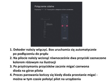 CANAL+ BOX 4K Пульт дистанционного управления Netflix | оригинальный