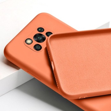 ЧЕХОЛ ДЛЯ XIAOMI POCO X3/X3 PRO СИЛИКОНОВЫЙ ЦВЕТ + СТЕКЛО