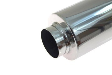 Центральный глушитель 63,5 мм L-370 мм 304SS TurboWorks