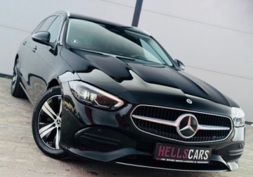 Mercedes Klasa C W206 Kombi 2.0 220d 200KM 2022 Mercedes-Benz Klasa C 220D FullLed Alu Kamera Virtual Ambiente Navi Serwis