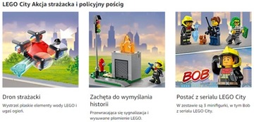 KLLEGO CITY FIRE OPERATION AND POLICE CHASE 60319 ИГРУШКА ДЛЯ МАЛЬЧИКА ==