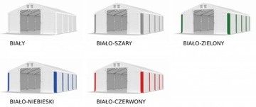 Namiot magazynowy 6x8 STANDARD RÓŻNE KOLORY