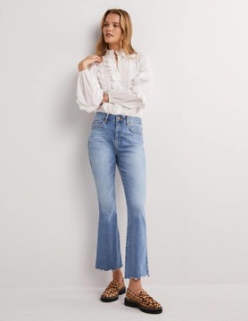 Boden Spodnie -jeans-flare-rozszerzana nogawka 10 36 38