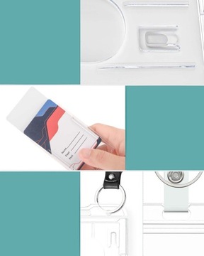 2x ВЕРЕВОЧНЫЙ ПОВОДОК С ТЯЖЕЛОЙ КАТУШКОЙ ДЛЯ НАБОРА Удостоверительных карточек