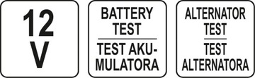 TESTER MIERNIK AKUMULATORA ALTERNATORA 12V