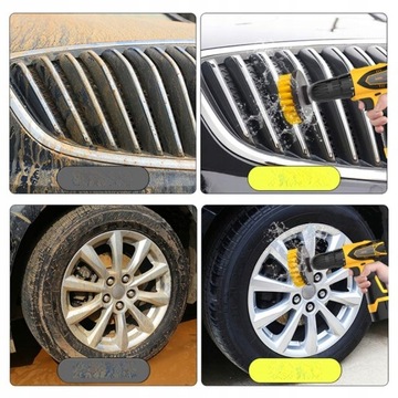 Набор ЩЕТКОВ ДЛЯ ДРЕЛИ для мытья обивки.