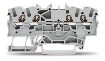 Złączka szynowa Wago 2001-1401 1,5 mm szara