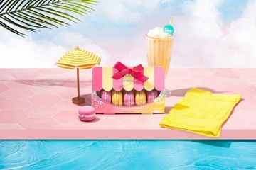 Подарочный набор Bubble T Milkshake Macaron 5 x 50 г