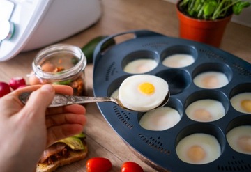 wkładka do gotowania jajek steamEGGS MAX do Thermomix TM6 TM5 TM31 Friend